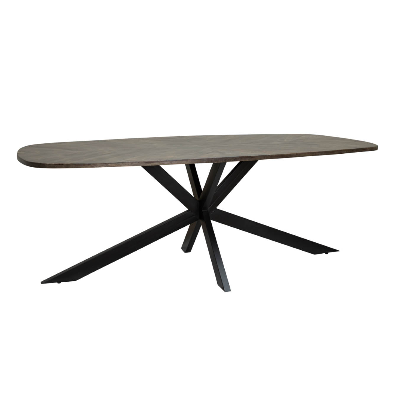 Eettafel Silvi olijfbruin